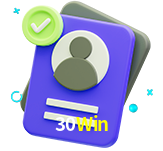 Tornar-se um membro do 30Win é muito simples